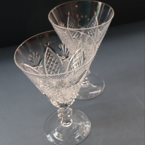 PAIR OF Vintage WATERFORD CRYSTAL 