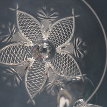 Load image into Gallery viewer, PAIR OF Vintage WATERFORD CRYSTAL "Dunmore"  White Wine or Claret Glass. 5 1/4  inches
