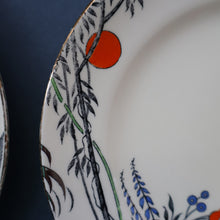 Load image into Gallery viewer, PAIR OF Royal Cauldron Clare de Lune. Lidded Cups, Saucers and Side Plate
