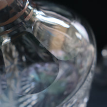 Load image into Gallery viewer, EDINBURGH CRYSTAL. Vintage PAIR of 1980s Mallet Shape Whisky Decanters STAR OF EDINBURGH Pattern
