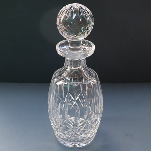 APPIN PATTERN. Vintage Edinburgh Crystal Decanter. Height 10 1/2 inches