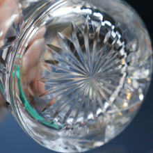 Load image into Gallery viewer, THREE Vintage Edinburgh Crystal Whisky Tumblers / Glasses. STAR OF EDINBURGH. Engraved with letter &quot;C&quot; 
