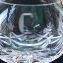 Load image into Gallery viewer, SET OF EIGHT Vintage Edinburgh Crystal HOCK Wine Glasses. STAR OF EDINBURGH: 6 1/4 inches. Engraved with letter &quot;C&quot;
