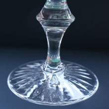 Load image into Gallery viewer, SET OF EIGHT Vintage Edinburgh Crystal HOCK Wine Glasses. STAR OF EDINBURGH: 6 1/4 inches. Engraved with letter &quot;C&quot;
