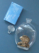 Load image into Gallery viewer, 1930s ART DECO Miniature Lily of the Valley Perfume Bottle in Early Plastic Box. ATKINSON&#39;S, LONDON &amp; an Art Nouveau Lalique Perfume Bottle
