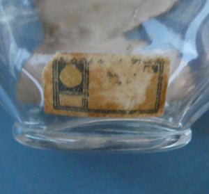 1930s ART DECO Miniature Lily of the Valley Perfume Bottle in Early Plastic Box. ATKINSON'S, LONDON & an Art Nouveau Lalique Perfume Bottle