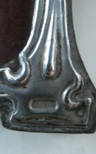Load image into Gallery viewer, Antique Miniature Art Nouveau STERLING SILVER Double Photo Frame with Enamel Highlights
