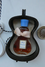 Load image into Gallery viewer, Very Rare 1930s Delavelle Blue Orchid Perfume Bottle in Novelty Guitar Case

