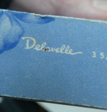 Load image into Gallery viewer, Very Rare 1930s Delavelle Blue Orchid Perfume Bottle in Novelty Guitar Case
