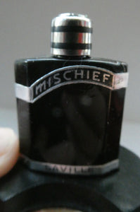 1930s ART DECO Miniature Saville's MISCHIEF Perfume Bottle in Top Hat Box 