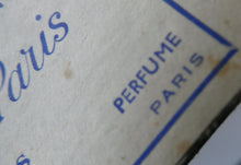Load image into Gallery viewer, 1930s ART DECO Bourjois &quot;Evening In Paris&quot; Miniature Perfume Bottle and Full Face Powder Box
