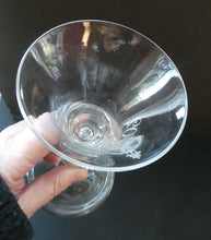 Load image into Gallery viewer, Rare KING EDWARD VII (1902) Engraved Coronation Glass with Hollow Stem Containing a Silver Three Pence Coin
