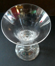 Load image into Gallery viewer, Rare KING EDWARD VII (1902) Engraved Coronation Glass with Hollow Stem Containing a Silver Three Pence Coin
