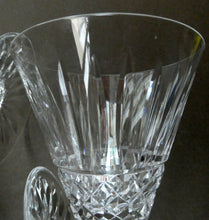 Load image into Gallery viewer, FOUR Vintage WATERFORD CRYSTAL &quot;Tramore (Cut)&quot; White Wine or Claret Glass. 5 1/4 inches in height
