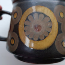 Load image into Gallery viewer, LARGE 1960s DENBY Arabesque Stoneware Teapot. Height 6 1/4 inches
