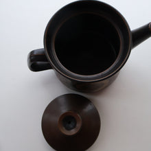 Load image into Gallery viewer, LARGE 1960s DENBY Arabesque Stoneware Teapot. Height 6 1/4 inches
