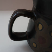 Load image into Gallery viewer, LARGE 1960s DENBY Arabesque Stoneware Teapot. Height 6 1/4 inches
