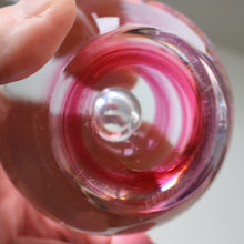Load image into Gallery viewer, Vintage 1983 Caithness Paperweight: WHIRLWIND by Colin Terris. Pink Version
