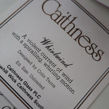 Load image into Gallery viewer, Vintage 1983 Caithness Paperweight: WHIRLWIND by Colin Terris. Pink Version
