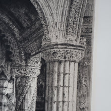 Load image into Gallery viewer, 1928 Etching of Rosslyn Chapel by Albany E. Howarth. Signed in Pencil

