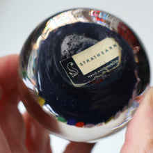 Load image into Gallery viewer, Vintage STRATHEARN Scottish Closepack Paperweight. With Original Paper Label

