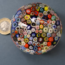 Load image into Gallery viewer, Vintage STRATHEARN Scottish Closepack Paperweight. With Original Paper Label
