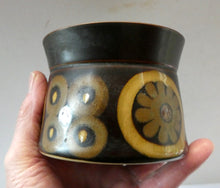 Load image into Gallery viewer, 1960s DENBY Arabesque LARGE Jam Pot or Lidded Sugar Bowl by Gill Pemberton
