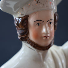 Load image into Gallery viewer, LARGE Genuine Staffordshire Figurine of ROB ROY. 18 inches in height. EXCELLENT CONDITION

