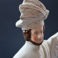 Load image into Gallery viewer, LARGE Genuine Staffordshire Figurine of ROB ROY. 18 inches in height. EXCELLENT CONDITION

