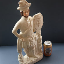 Load image into Gallery viewer, LARGE Genuine Staffordshire Figurine of ROB ROY. 18 inches in height. EXCELLENT CONDITION

