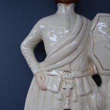 Load image into Gallery viewer, LARGE Genuine Staffordshire Figurine of ROB ROY. 18 inches in height. EXCELLENT CONDITION

