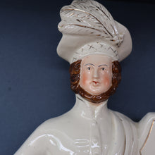 Load image into Gallery viewer, LARGE Genuine Staffordshire Figurine of ROB ROY. 18 inches in height. EXCELLENT CONDITION

