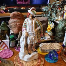 Load image into Gallery viewer, LARGE Genuine Staffordshire Figurine of Robert the Bruce. 15 1/2 inches in height. PERFECT
