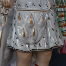 Load image into Gallery viewer, LARGE Genuine Staffordshire Figurine of Robert the Bruce. 15 1/2 inches in height. PERFECT
