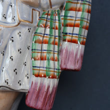 Load image into Gallery viewer, LARGE Genuine Staffordshire Figurine of Robert the Bruce. 15 1/2 inches in height. PERFECT
