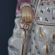 Load image into Gallery viewer, LARGE Genuine Staffordshire Figurine of Robert the Bruce. 15 1/2 inches in height. PERFECT
