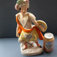 Load image into Gallery viewer, LARGE Genuine Staffordshire Figurine of ROB ROY. 13 inches in height. PERFECT 
