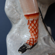 Load image into Gallery viewer, LARGE Genuine Staffordshire Figurine of ROB ROY. 13 inches in height. PERFECT 
