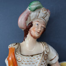 Load image into Gallery viewer, LARGE Genuine Staffordshire Figurine of ROB ROY. 13 inches in height. PERFECT 
