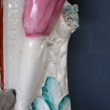 Load image into Gallery viewer, LARGE 19th Century Staffordshire Figurine of a Gardener at a Stream. 14 1/4 inches

