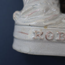 Load image into Gallery viewer, The Poet, ROBERT BURNS. Large  Antique Victorian Staffordshire Flatback Figurine of the Celebrated Scottish Poet. 13 1/4 inches
