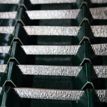 Load image into Gallery viewer, GERALD BENNEY for Viners, Sheffield. STUDIO Pattern. Set of Longer Length Fish Knives and Forks. Iconic 1960s Stainless Steel Cutlery
