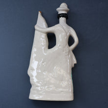 Load image into Gallery viewer, CRIMEAN WAR Interest. 1850s Antique Staffordshire Figurine of a Scottish Soldier with Raised Flag. SCOTLAND'S PRIDE
