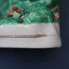 Load image into Gallery viewer, RARE 19th Century Staffordshire Figurine  of a Scottish Gamekeeper with his Horse &amp; Deer

