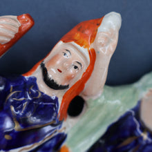 Load image into Gallery viewer, INDIAN MUTINY Interest. 1850s Antique Staffordshire Figurine of a HIGHLAND JESSIE
