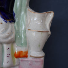 Load image into Gallery viewer, INDIAN MUTINY Interest. 1850s Antique Staffordshire Figurine of a HIGHLAND JESSIE
