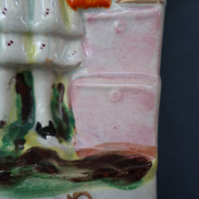 Load image into Gallery viewer, INDIAN MUTINY Interest. 1850s Antique Staffordshire Figurine of a HIGHLAND JESSIE
