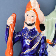 Load image into Gallery viewer, INDIAN MUTINY Interest. 1850s Antique Staffordshire Figurine of a HIGHLAND JESSIE
