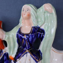 Load image into Gallery viewer, INDIAN MUTINY Interest. 1850s Antique Staffordshire Figurine of a HIGHLAND JESSIE
