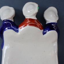 Load image into Gallery viewer, BURNS INTEREST: Antique Staffordshire Flatback Figurine. "Auld Lang Syne"

